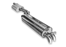 Fox Sportuitlaat Mercedes W123/S123 - 4-cilinder halfsysteem vanaf de katalysator, bestaande uit achter- en voordemper - 2x55 Type 26