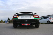 Fox Sportuitlaat Fiat 124 Spider Abarth achterdemper, dwarsuitlaat rechts/links - 2x106x71 Type 32 rechts/links