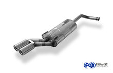 Fox Sportuitlaat Renault 19 - Chamade achterdemper - 2x76 Type 13