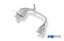 Fox Sportuitlaat BMW E87 118d 120d Achterdemper Rechts/Links Uitlaat - 2x76 Type 10 Rechts/Links
