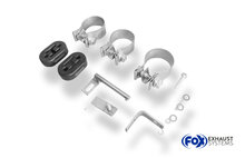 Fox Sportuitlaat BMW E87 118d 120d Achterdemper Rechts/Links Uitlaat - 2x76 Type 10 Rechts/Links