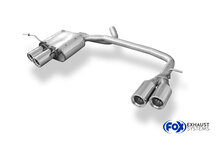 Fox Sportuitlaat BMW E87 118d 120d Achterdemper Rechts/Links Uitlaat - 2x76 Type 13 Rechts/Links
