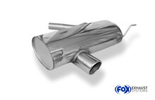 Fox Sportuitlaat BMW E87 120i achterdemper - 1x90 type 16