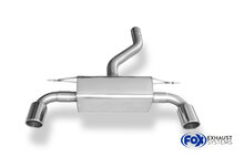 Fox Sportuitlaat BMW F20/F21 - M140i Achterdemper dwarsuitgang rechts/links - 1x100 Type 16 rechts/links