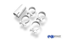 Fox Sportuitlaat BMW F20/F21 - 120d Achterdemper dwarsuitgang rechts/links - 1x90 Type 25 rechts/links
