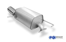 Fox Sportuitlaat Mazda 2 DL/DJ achterdemper - 1x100 Type 12