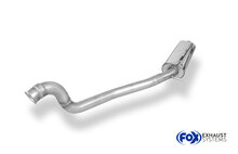 Fox Sportuitlaat Peugeot 206 RC voordemper