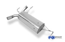 Fox Sportuitlaat Peugeot 206 RC dwarsgeplaatste achterdemper - 1x76 Type 10