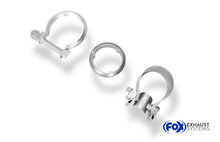 Fox Sportuitlaat Peugeot 206 SW achterdemper - 88x74 Type 32