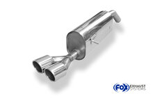 Fox Sportuitlaat Peugeot 207 SW RC enkelzijdige achterdemper - 2x90 Type 16