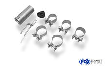 Fox Sportuitlaat Peugeot 208 GTI achterdemper, rechter/linker uitlaat - 2x76 Type 13 rechts/links