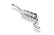 Fox Sportuitlaat Mazda 3 - Zwarte achterdemper - 115x85 Type 33