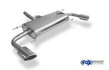 Fox Sportuitlaat Mazda 3 - BM - Sedan Achterdemper dwars rechts/links - 115x85 Type 38 rechts/links