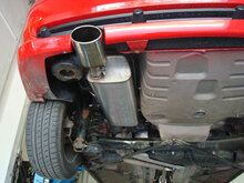Fox Sportuitlaat Peugeot 307cc achterdemper - 129x106 Type 32