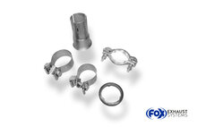 Fox Sportuitlaat Peugeot 307 achterdemper - 2x76 Type 13