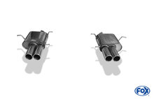 Fox Sportuitlaat Maserati 3200GT achterdemper rechts/links - 2x80 type 12 rechts/links