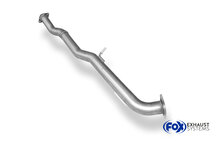 Fox Sportuitlaat Vervangingspijp voor de voordemper van de Nissan 350Z &Oslash;70mm
