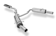 Fox Sportuitlaat BMW E21 323i half uitlaatsysteem bestaande uit 2x achterdempers en 1x voordemper - uitlaatpijpen 1x80 type 24 rechts/links