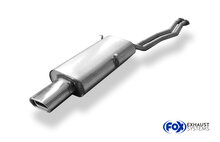 Fox Sportuitlaat BMW E30 320i/325i Facelift Achterdemper - 135x80 Type 53