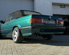 Fox Sportuitlaat BMW E30 320i/ 325i M-Technik achterdemper - 2x76 Type 14