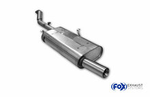 Fox Sportuitlaat BMW E30 316i/318i Sedan/Cabriolet Achterdemper - 1x80 Type 24