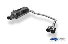 Fox Sportuitlaat BMW E36 316/ 318/ 320/ 323/ 325/ 328 Achterdemper, rechter/linker uitgang - 2x76 Type 10 rechts/links