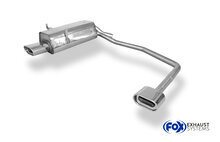 Fox Sportuitlaat BMW E36 316/ 318/ 320/ 323/ 325/ 328 Achterdemper, rechter/linker uitlaat - 135x80 Type 53 rechts/links