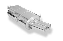 Fox Sportuitlaat BMW E46 320/ 323/ 325/ 328/ 330 Dubbele uitlaatdemper - 2x76 Type 10