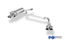 Fox Sportuitlaat BMW E46 320/ 323/ 325/ 328/ 330 Achterdemper, dubbele uitlaat, rechts/links - 2x76 Type 13 rechts/links