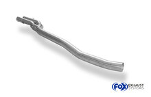 Fox Sportuitlaat BMW E46 325Ti middendemper vervangingspijp, dubbele uitlaat