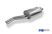 Fox Sportuitlaat BMW E46 330d/ 330xd Dubbele uitlaatdemper - 2x76 Type 10