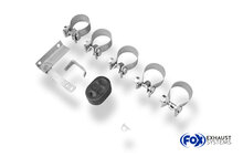 Fox Sportuitlaat BMW E46 330d/330xd Achterdemper, dubbele uitlaat (rechts/links) - 2x76 Type 13 rechts/links