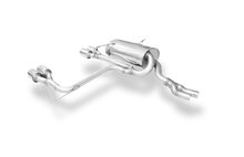 Fox Sportuitlaat BMW E46 320/ 323/ 325/ 328/ 330 M3-look - V1-achterdemper, gecentreerde uitlaat - 4x90mm type 14 gecentreerd