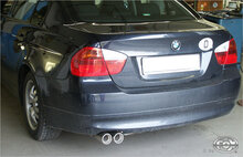 Fox Sportuitlaat BMW E90/91 318i/320i Achterdemper - 2x76 Type 13