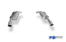 Fox Sportuitlaat BMW E90/91/92/93 335i/335d Achterdemper Rechts/Links - 1x90 Type 25 Rechts/Links