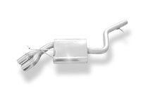 Fox Sportuitlaat BMW E90/91/92 - 320d Achterdemper - 2x76 Type 17