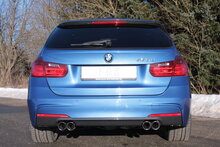Fox Sportuitlaat BMW F30/31 - 330d Achterdemper dwarsuitgang rechts/links - 2x76 Type 25 rechts/links