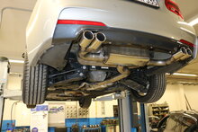 Fox Sportuitlaat BMW F30/31 - 335d Achterdemper dwarsuitgang rechts/links - 2x80 Type 12 rechts/links
