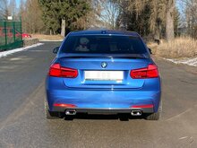 Fox Sportuitlaat BMW F30/31 - 330i/340i xDrive Achterdemper dwarsuitlaat rechts/links - 145x65 Type 59 rechts/links - met uitlaatklep in de linker uitlaatpijp