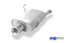 Fox Sportuitlaat Peugeot 406 Break achterdemper - 1x90 type 13