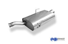 Fox Sportuitlaat Peugeot 406 Break achterdemper - 1x90 type 13
