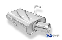 Fox Sportuitlaat Peugeot 406 Coup&eacute; achterdemper - 1x90 type 12