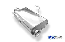 Fox Sportuitlaat Peugeot 406 Coup&eacute; achterdemper - 1x90 type 12