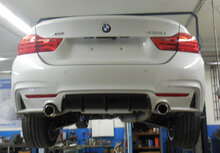 Fox Sportuitlaat BMW F36 - 420i 428i M-pakket - NIET facelift Achterdemper rechts/links - 1x80 Type 12 rechts/links
