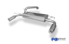 Fox Sportuitlaat Mazda 5 - CR1 Achterdemper dwarsuitgang rechts/links - 1x90 Type 13 rechts/links
