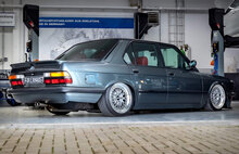 Fox Sportuitlaat BMW E28 520i zonder katalysator, voor- en achterdemper - 2x63 Type 12 (voordemper met stekkerverbinding)