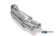 Fox Sportuitlaat BMW E34 525i/530i/535i Achterdemper - 2x80 Type 13