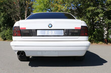 Fox Sportuitlaat BMW E34 525i/530i/535i Achterdemper - 2x76 Type 14