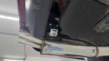 Fox Sportuitlaat BMW E34 520i achterdemper inclusief extra beugel en voordemper - 2x76 Type 14