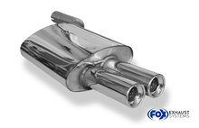 Fox Sportuitlaat BMW E60/61 540i 545i Achterdemper - 2x90 Type 13